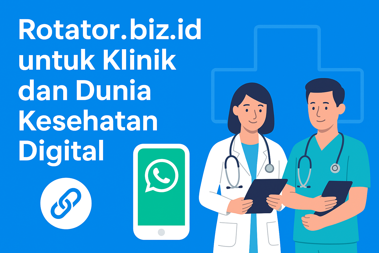 Manfaat Menggunakan Rotator Link dan WA untuk Bidang Kesehatan