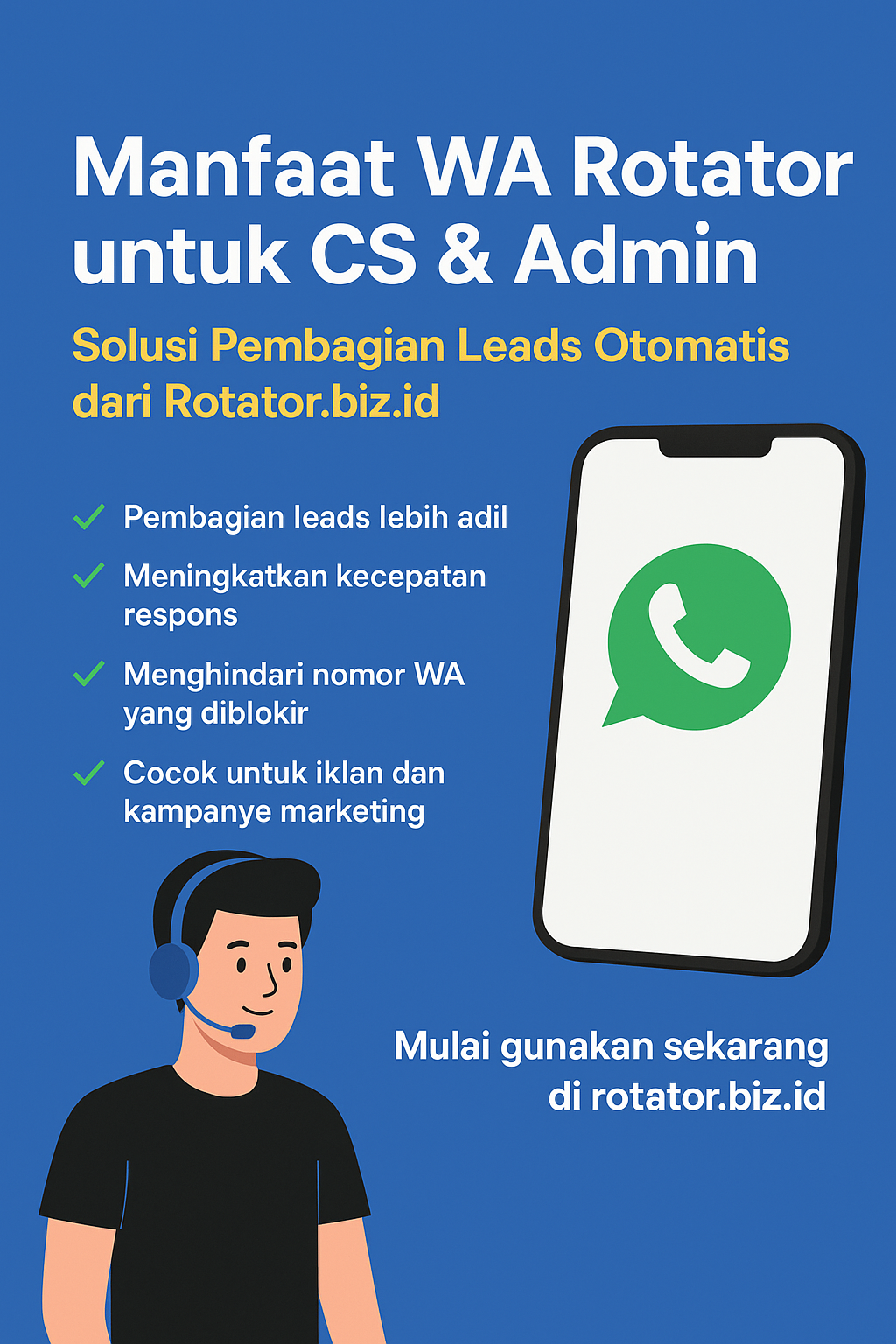 manfaat rotattor wa dan link 