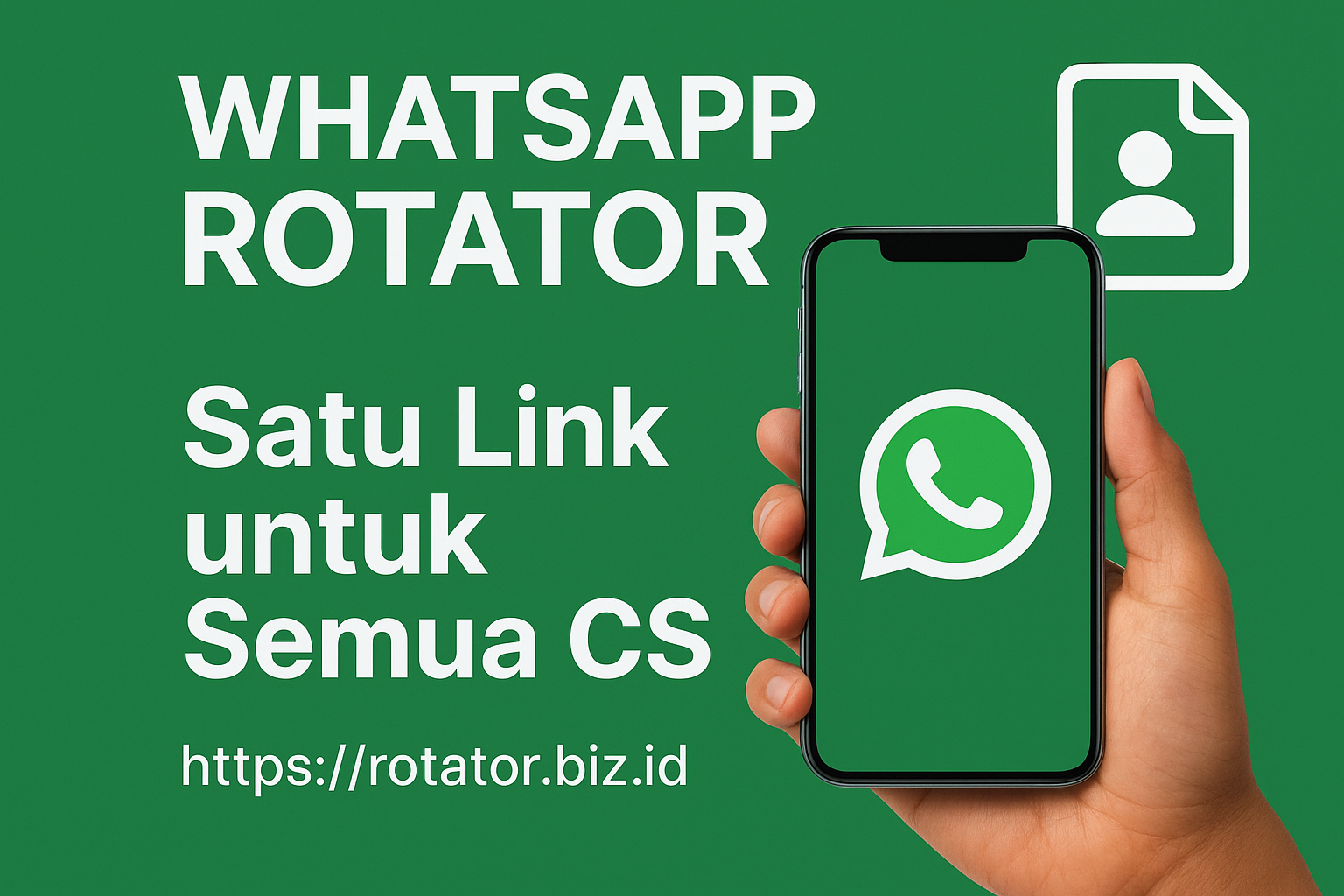 WhatsApp Rotator – Solusi Pembagian Chat Otomatis untuk Bisnis Modern