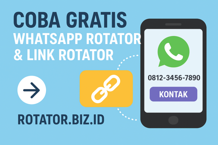 Coba Gratis WhatsApp Rotator & Link Rotator