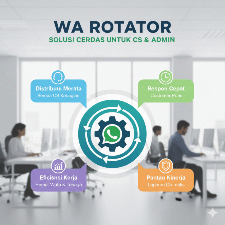 Manfaat WA Rotator untuk CS & Admin