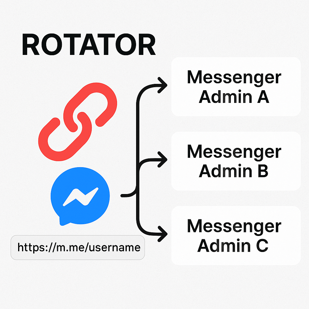 Rotator Facebook Messenger - Auto Rotate