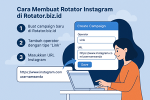 Cara Membuat Rotator Instagram