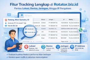 Fitur Tracking Lengkap di Rotator.biz.id