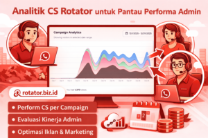Analitik CS Rotator untuk Pantau Performa Admin