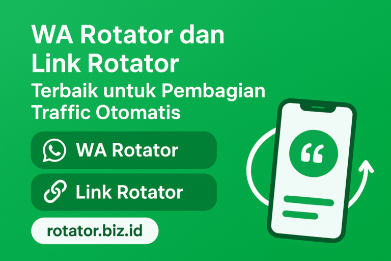 WA Rotator dan Link Rotator Terbaik