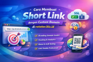 Cara Membuat Short Link dengan Custom Domain
